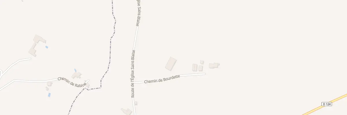 Plan du 5674 Bourdette à Boudy-de-Beauregard