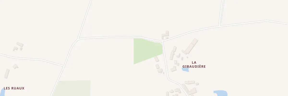Plan du 12 La Gibaudiere à Sorigny