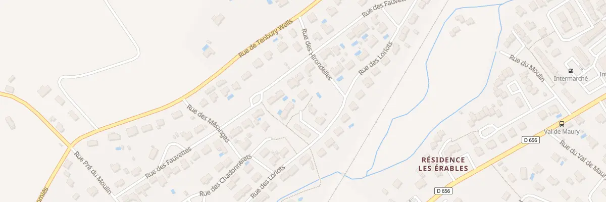 Plan du 4 Imp des Palombes à Pont-du-Casse