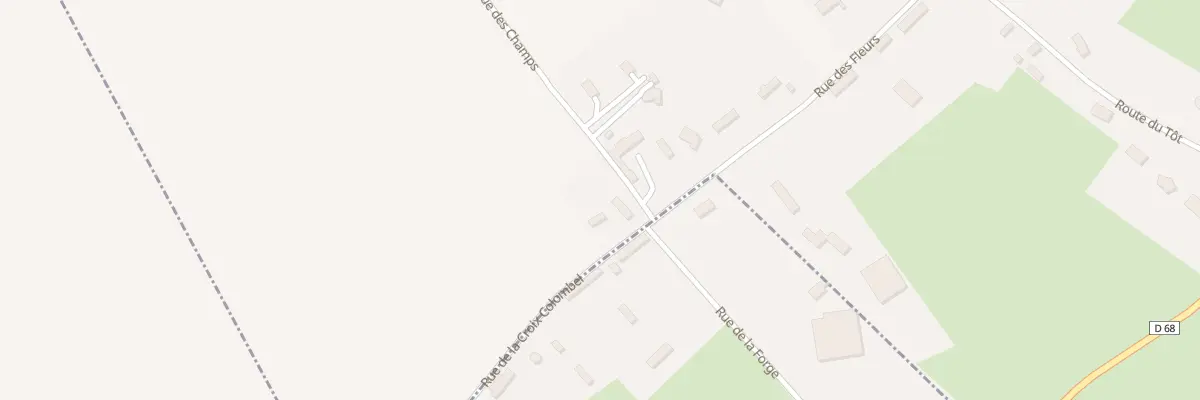 Plan du 38 Rue des Fleurs à Ingouville