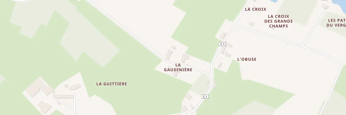 Plan du 5156 La Gaudiniere Chap Gaugain à Loir en Vallée