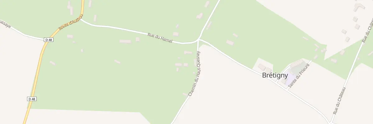 Plan du 3 Le Hamel à Brétigny