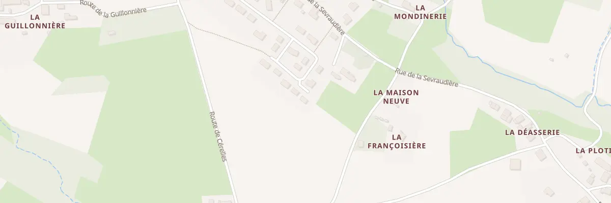 Plan du 23 Les Hauts de la Choisille à Beaumont-Louestault