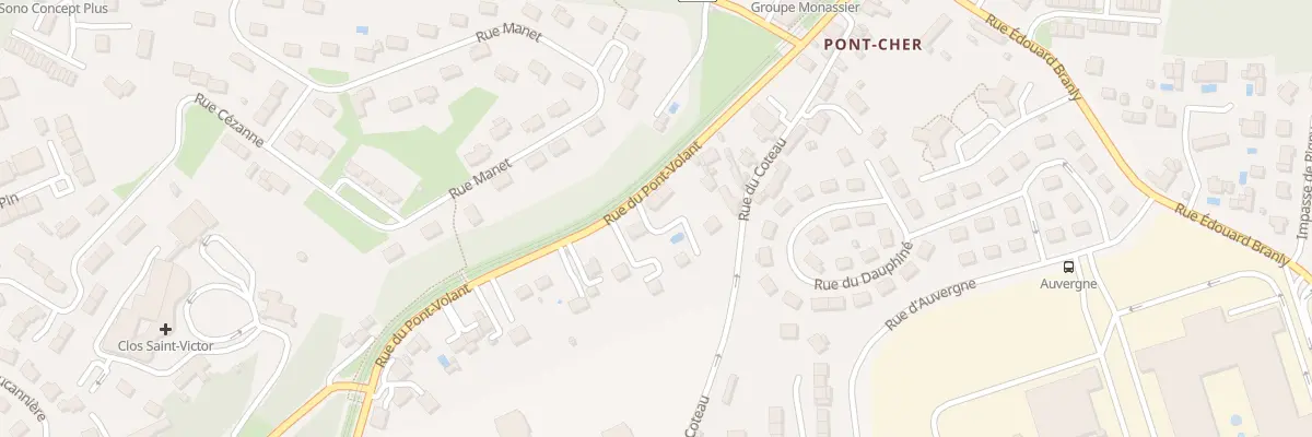 Plan du 30 Rue du Pont Volant à Joué-lès-Tours