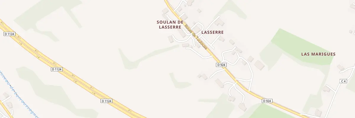 Plan du 5058 Cabanery à Lahitte