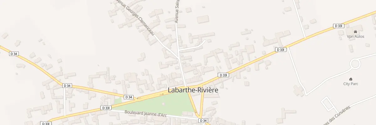Plan du 8 Rue Parmentier à Labarthe-Rivière