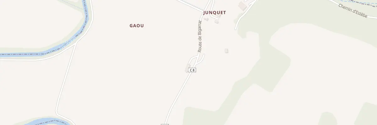 Plan du 18 Gaou à Fals