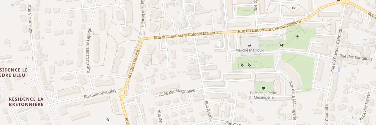 Plan du 72 Rue Fleurie à Saint-Cyr-sur-Loire