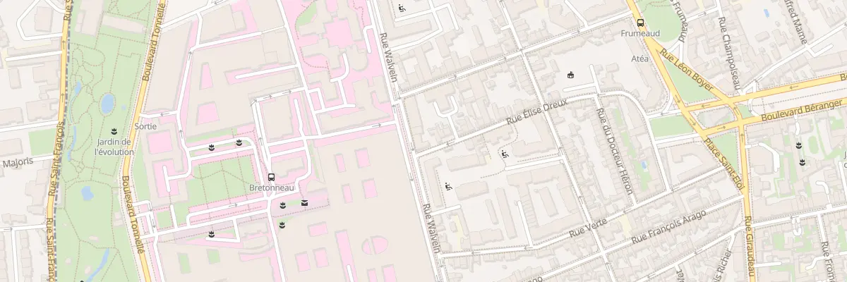 Plan du 43 Rue Élise Dreux à Tours
