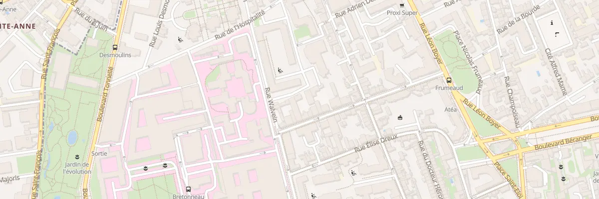 Plan du 8B Rue Jean Messire à Tours
