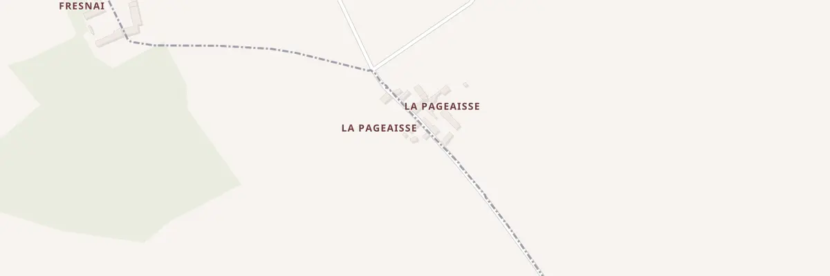 Plan du 6 La Pageaisse à Marcé-sur-Esves