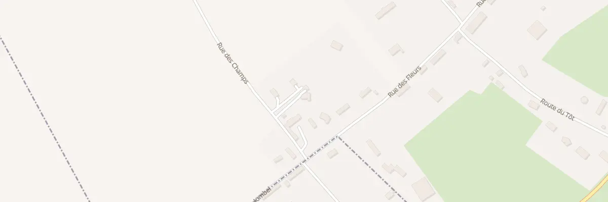 Plan du 2B Rue des Champs à Ingouville