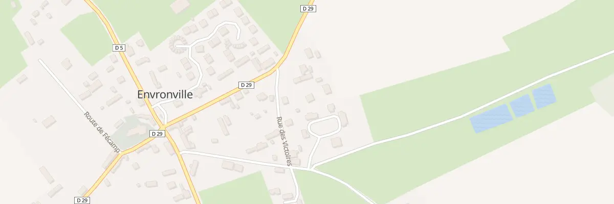 Plan du 194 Rte du Vert Buisson à Envronville