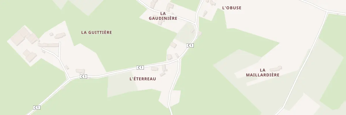 Plan du 5159 L’Eterreau à Loir en Vallée