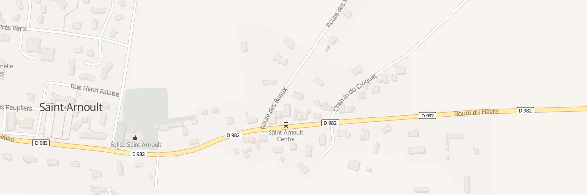 Plan du 6 Rte des Ruaux à Saint-Arnoult