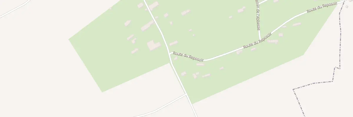 Plan du 2 Rte du Reposoir à Saint-Léger-de-Rôtes