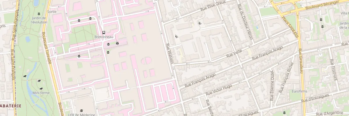 Plan du 106 Rue Walvein à Tours