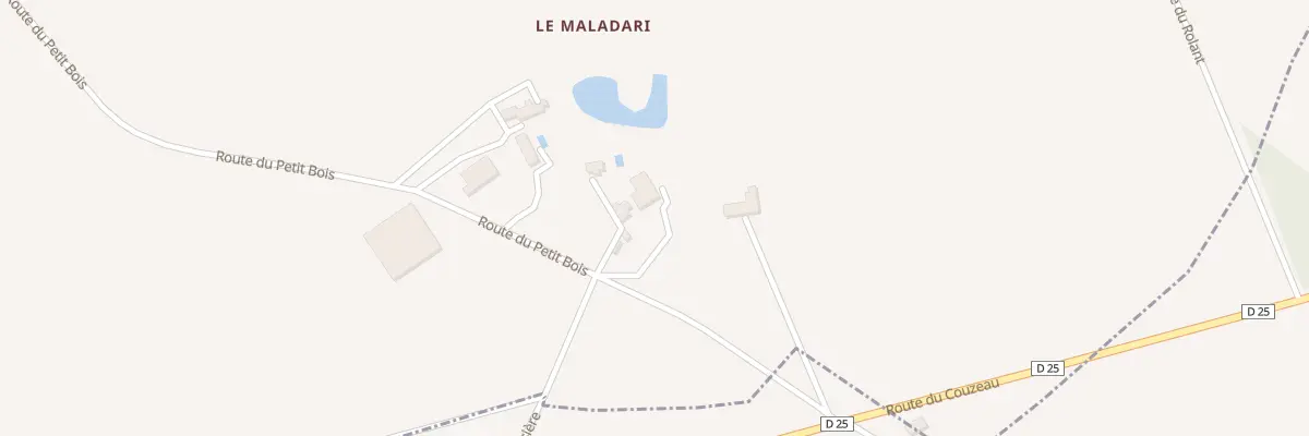 Plan du 25 Le Madalari à Montaut