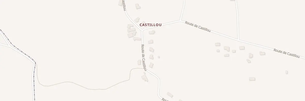Plan du 2139 Rte de Castillou à La Croix-Blanche
