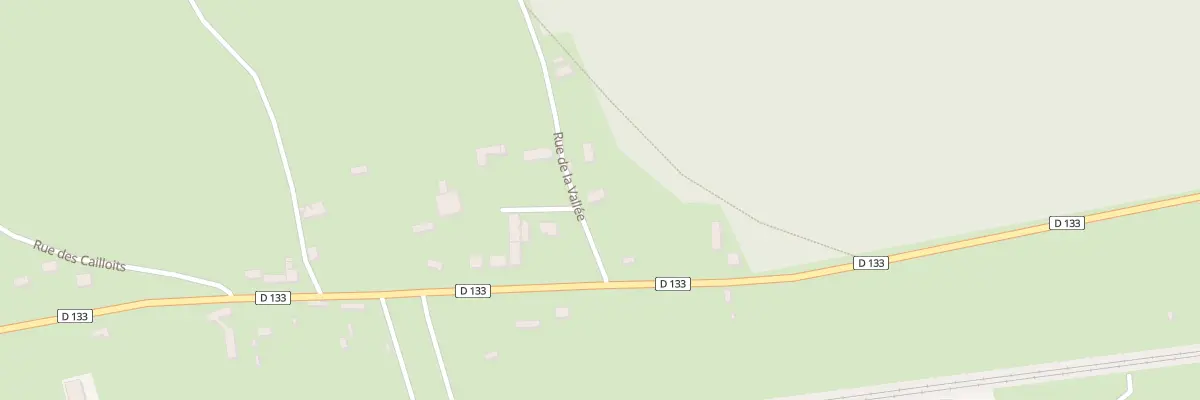 Plan du 55 Rue de la Vallee à Fontaine-l’Abbé