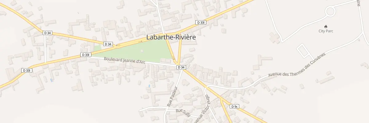 Plan du 9 Rue Raymond Artigue à Labarthe-Rivière
