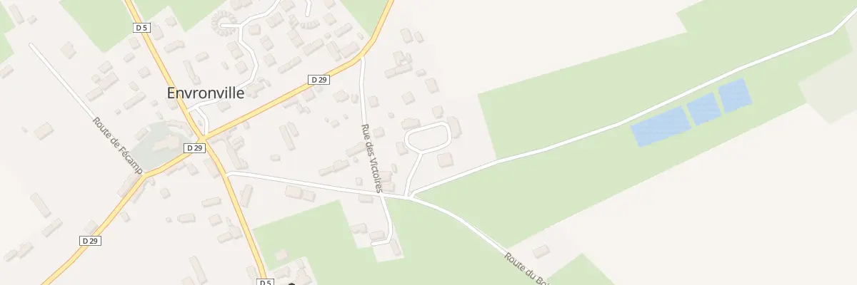 Plan du 193 Rte du Bois Hébert à Envronville