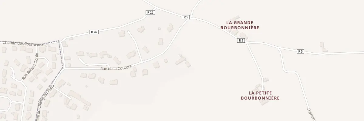 Plan du 16 Rue de la Couture à Cherré-Au
