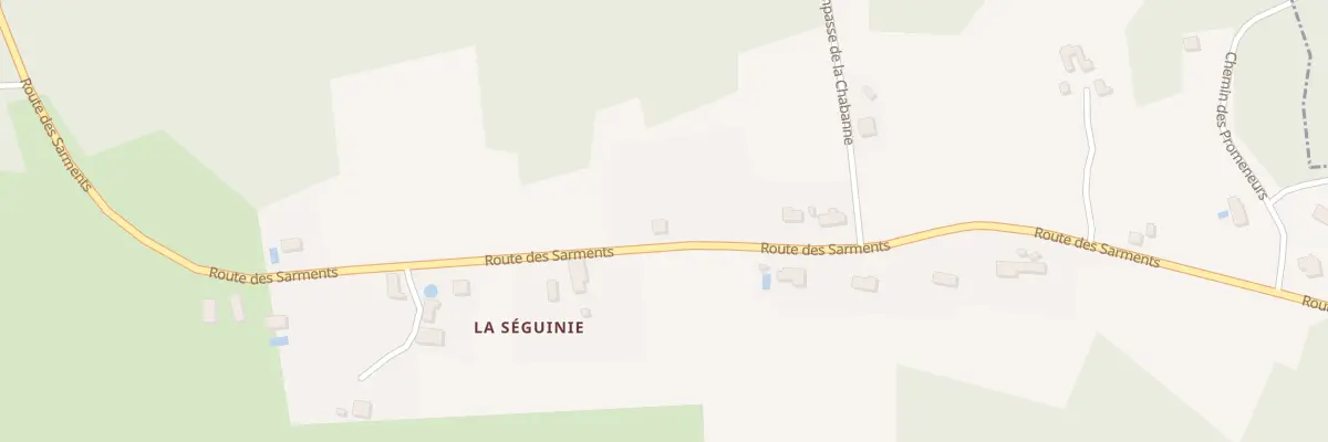 Plan du 2070 Rte des Sarments à Chalagnac