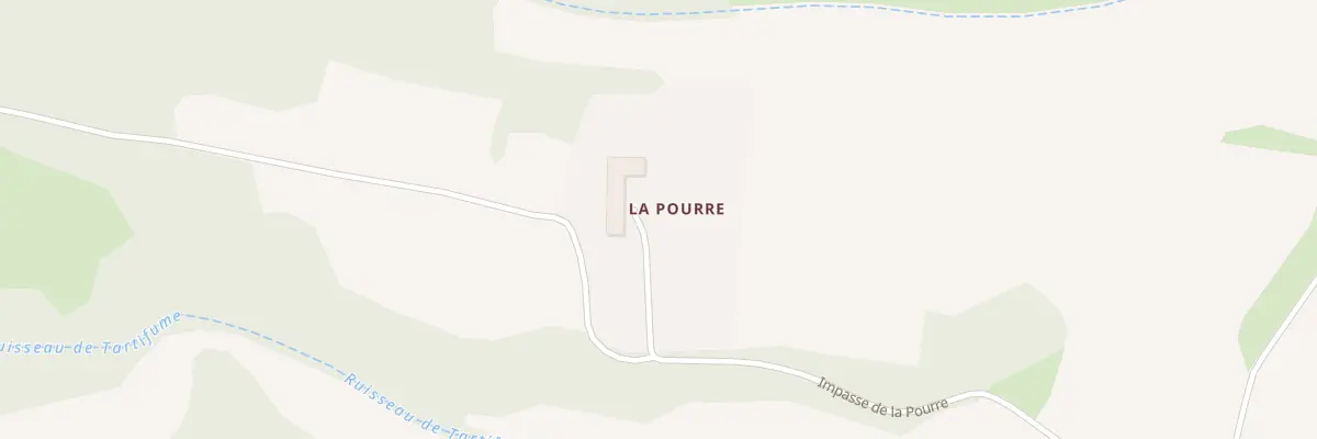 Plan du 5034 La Pourre à Faget-Abbatial