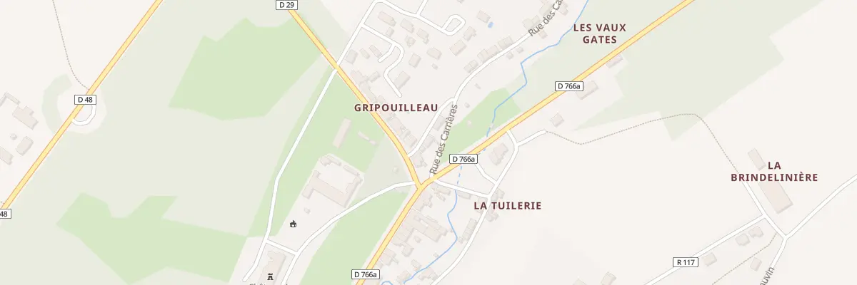 Plan du 1 Rle des Carrieres à Beaumont-Louestault