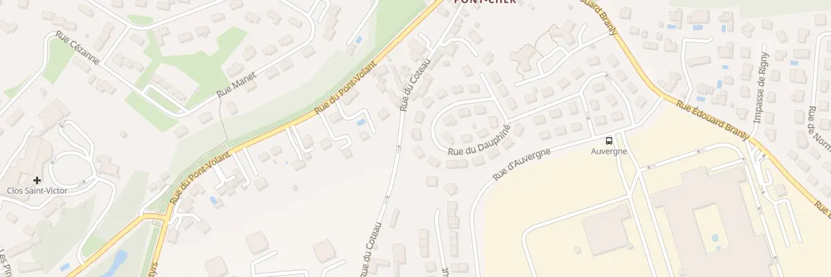 Plan du 30 Rue du Dauphiné à Joué-lès-Tours