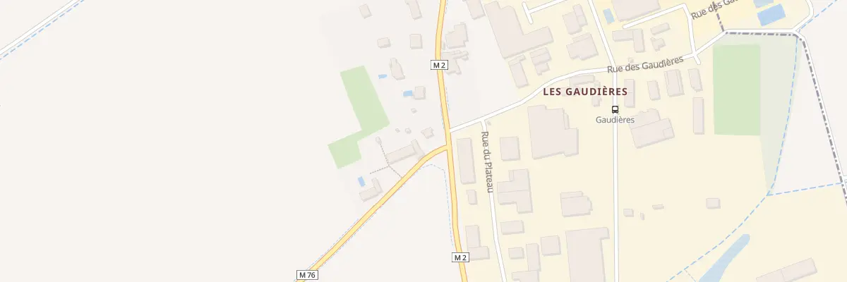 Plan du 253 Les Gaudieres à Mettray