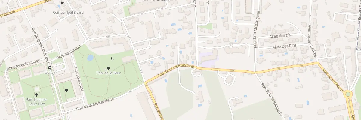 Plan du 23 Rue de la Moisanderie à Saint-Cyr-sur-Loire