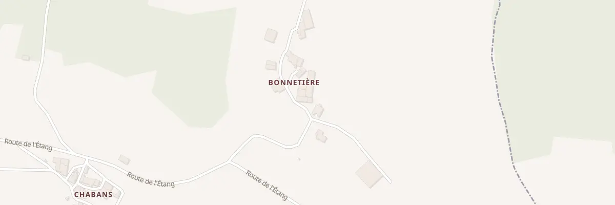 Plan du 51 Bonnetiere à Saint-Pancrace