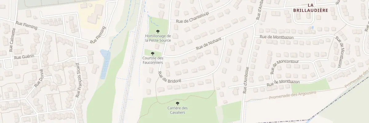 Plan du 7 Rue de Nohant à Joué-lès-Tours