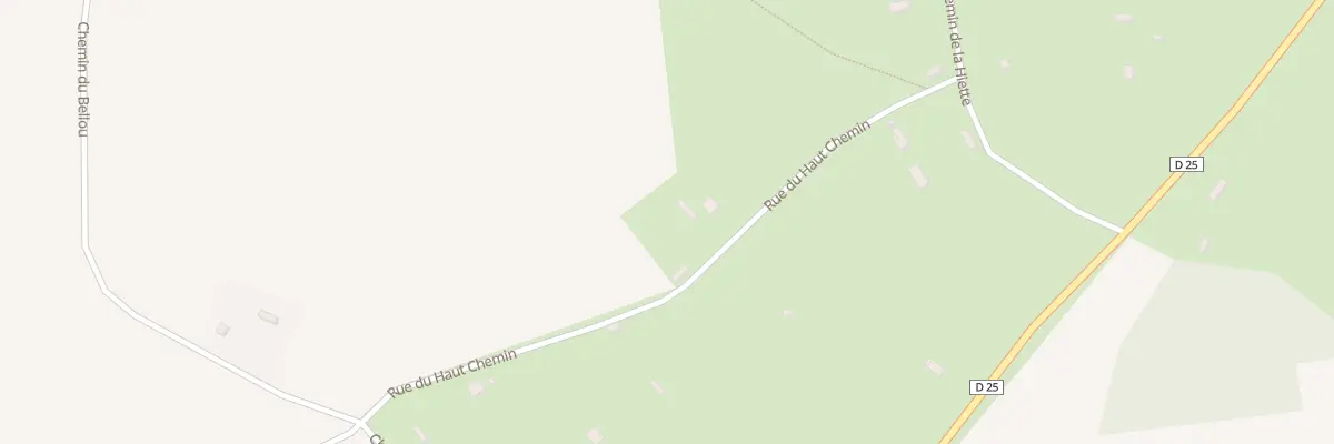 Plan du 4 Rue du Haut Chemin à Mesnil-en-Ouche
