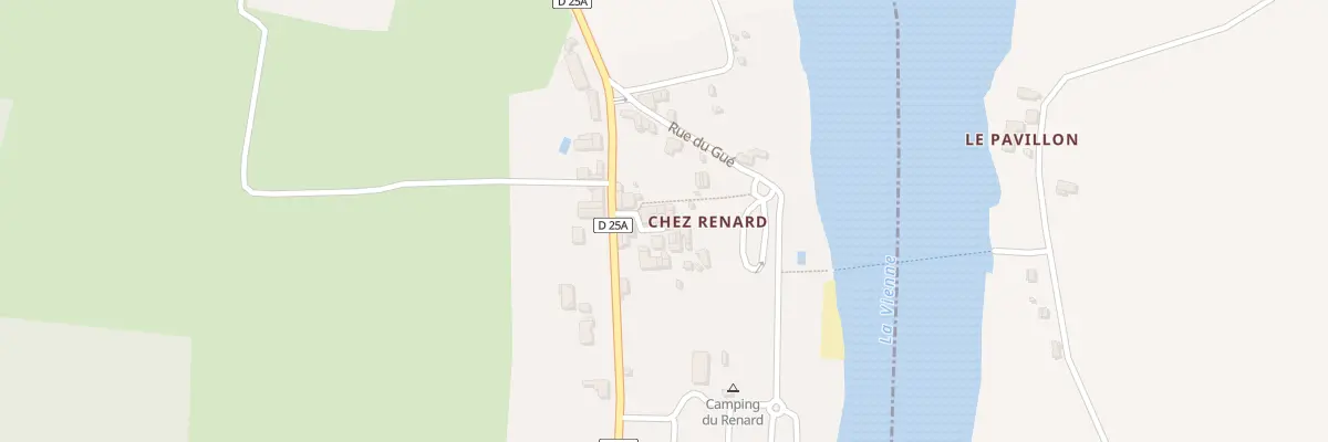 Plan du 5346 Chez Renard à Queaux