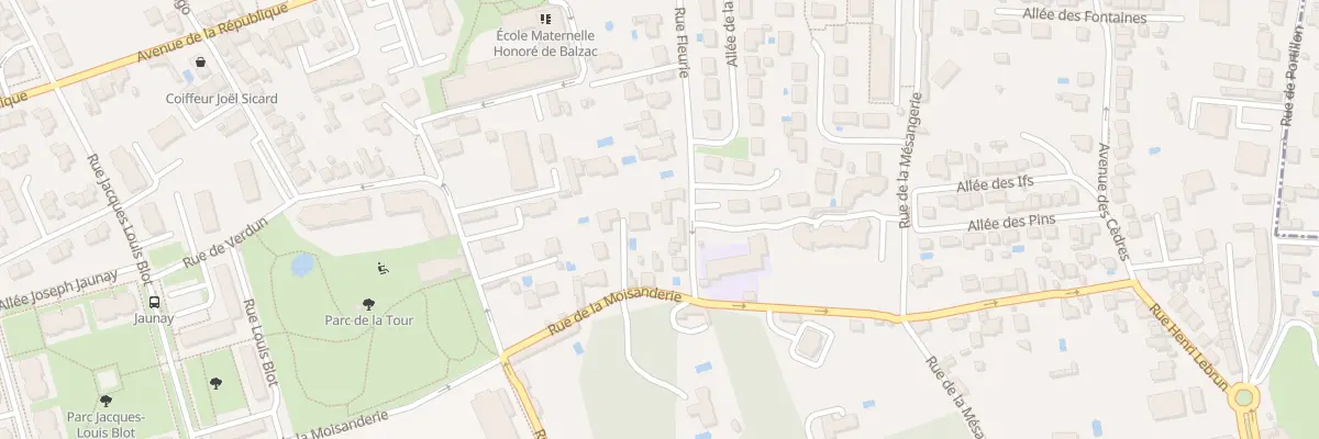 Plan du 10 Rue Fleurie à Saint-Cyr-sur-Loire