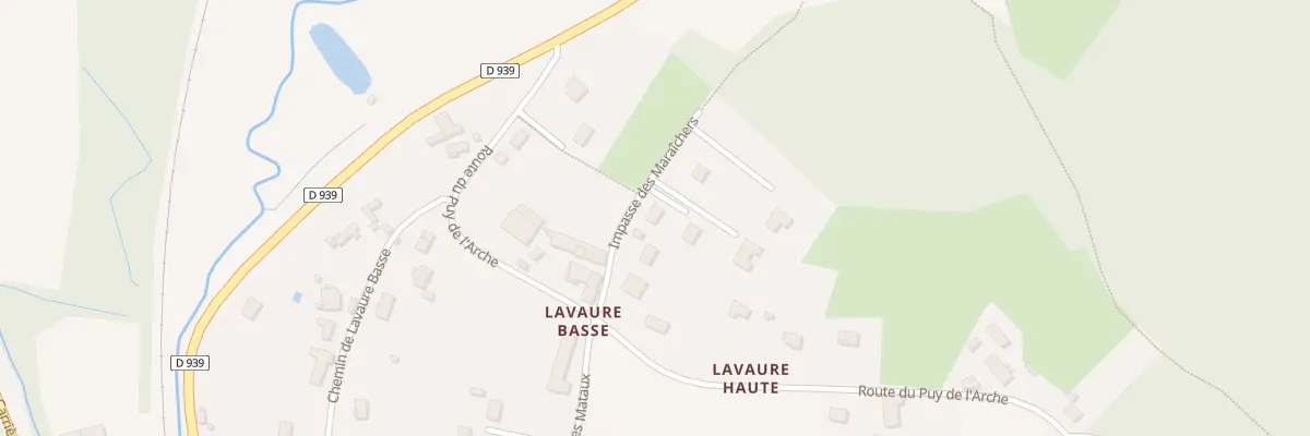 Plan du 6 Imp des Maraîchers à Chancelade