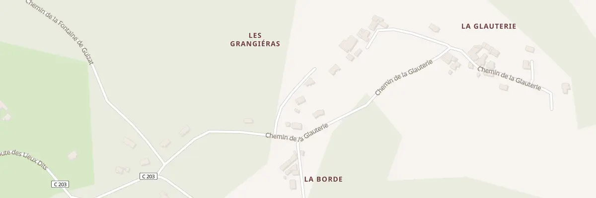 Plan du 289 Che de la Glauterie à Château-l’Évêque