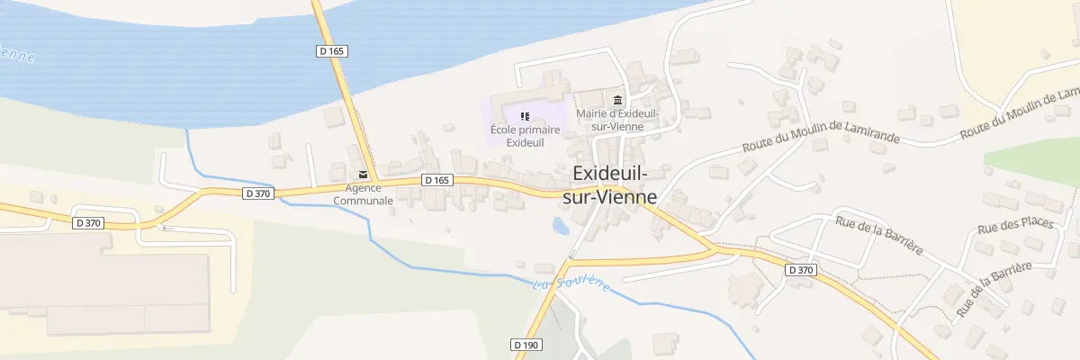 Plan du 8 Rue de Bining à Exideuil-sur-Vienne