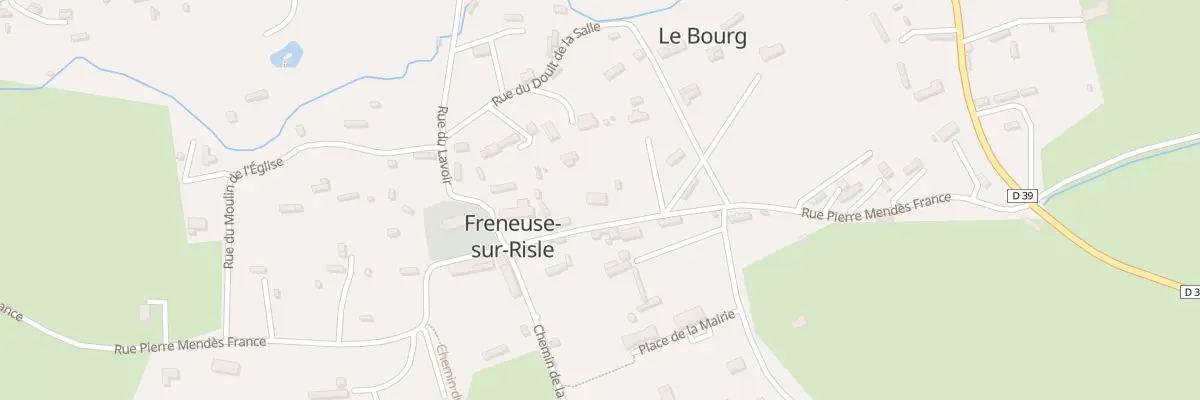 Plan du 18 Rue Pierre Mendes France à Freneuse-sur-Risle