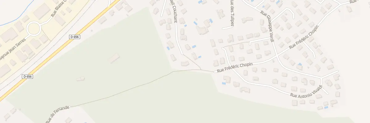 Plan du 14 Rue du Soleil Couchant à Pont-du-Casse