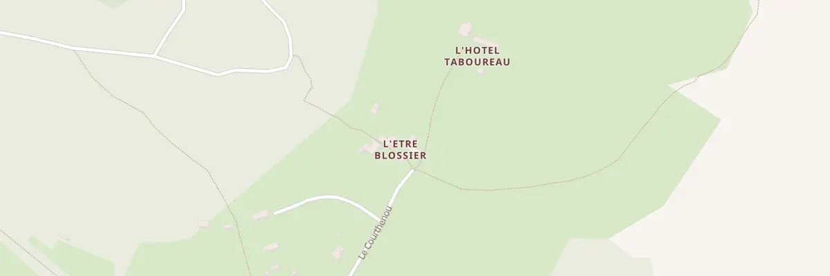 Plan du 147 L’Etre Blossier à La Chapelle-Montligeon