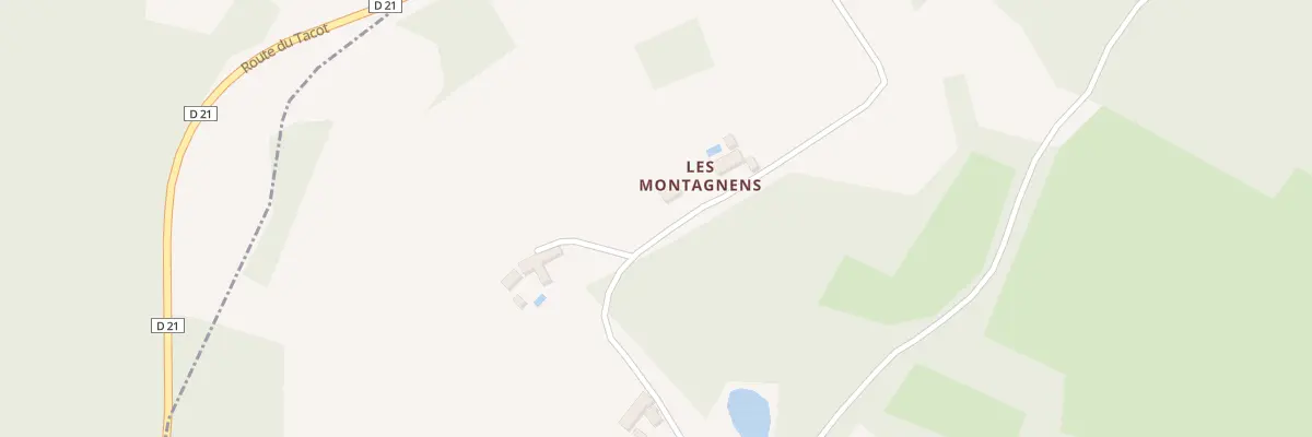Plan du 23A Montagnen à Saint-Amand-de-Vergt