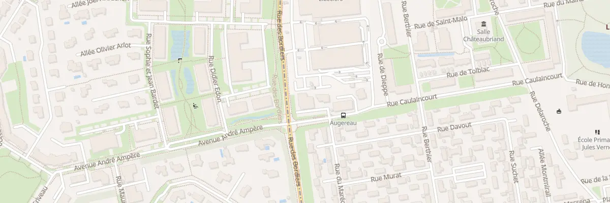 Plan du 25 Rue Caulaincourt à Tours