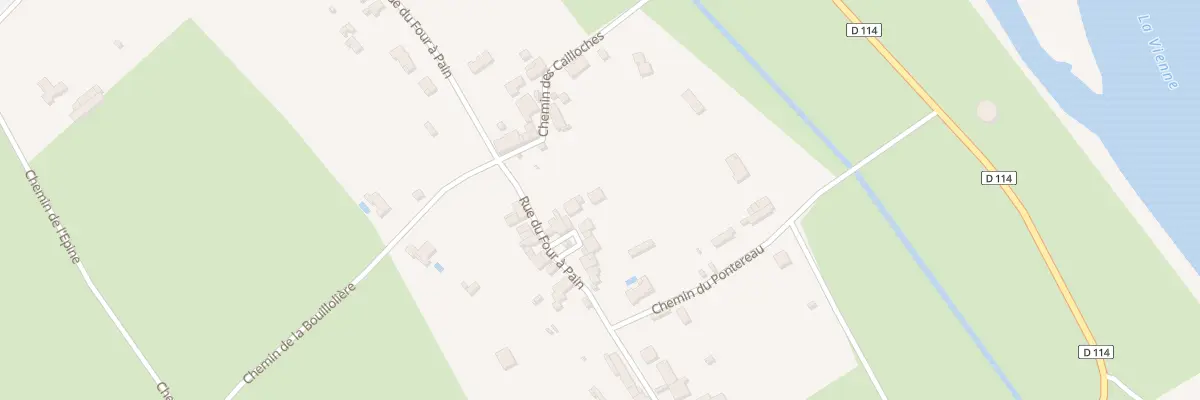 Plan du 43 Rue du Four à Pain à Civaux