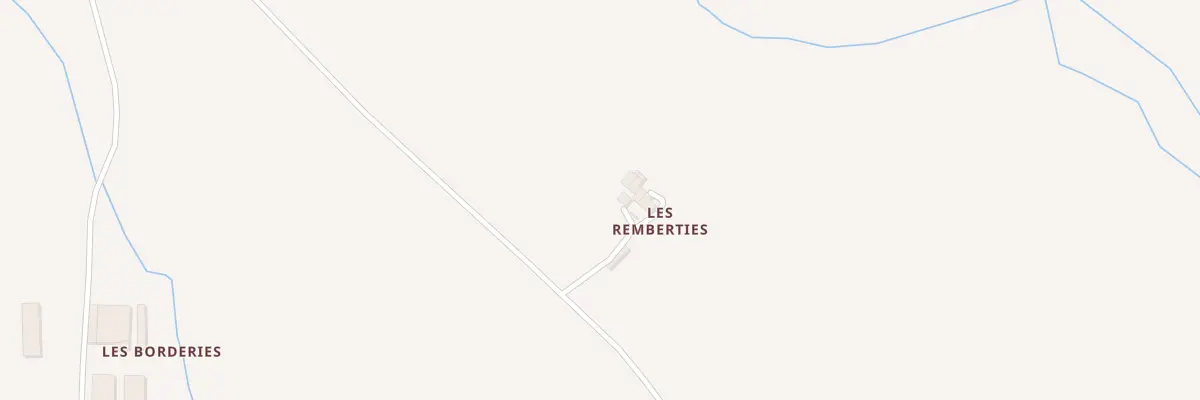 Plan du 1 Les Remberties à Massignac