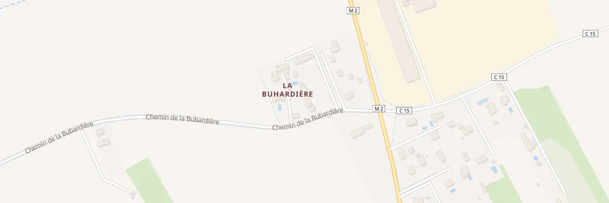 Plan du 260 La Buhardiere à Mettray