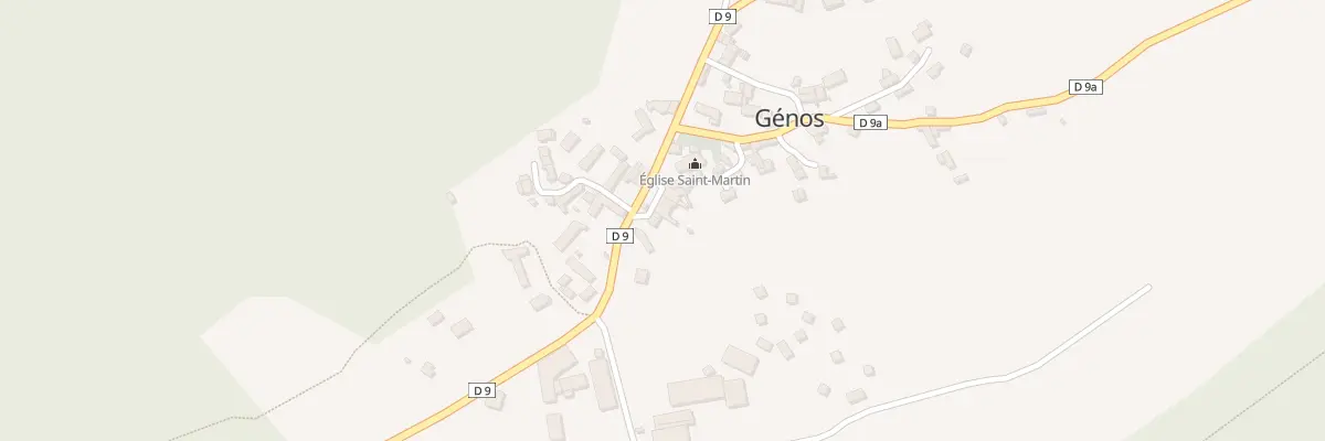 Plan du 24A Le Village à Génos